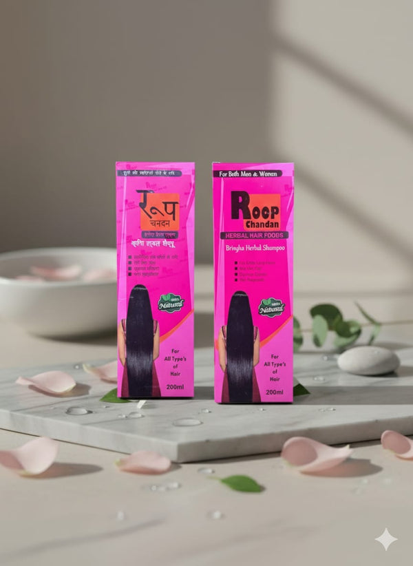 Roop Chandan Bringha Herbal Shampoo