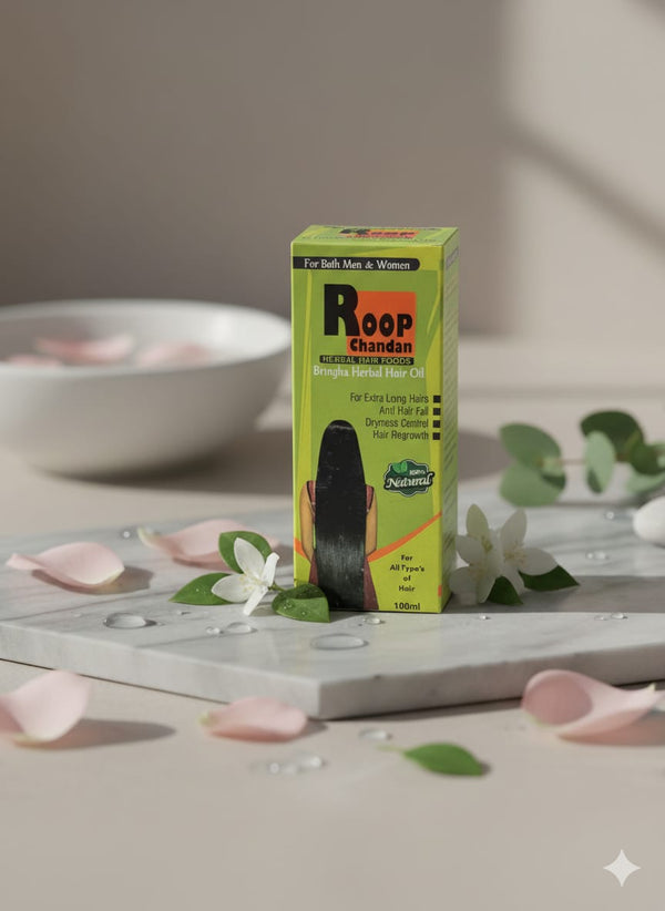 Roop Chandan Bringha Herbal Hair Oil